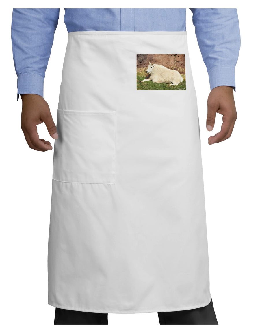 Relaxing Ram Adult Bistro Apron-Bistro Apron-TooLoud-White-One-Size-Adult-Davson Sales