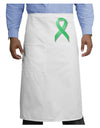 Celiac Disease Awareness Ribbon - Light Green Adult Bistro Apron-Bistro Apron-TooLoud-White-One-Size-Adult-Davson Sales