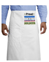 Proud Husband of an American Soldier Adult Bistro Apron-Bistro Apron-TooLoud-White-One-Size-Adult-Davson Sales