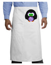 Cute Owl Halloween Adult Bistro Apron-Bistro Apron-TooLoud-White-One-Size-Adult-Davson Sales