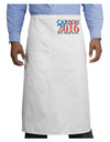 Carson Flag Slogan Adult Bistro Apron-Bistro Apron-TooLoud-White-One-Size-Adult-Davson Sales