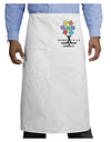 Balance Your Goals Adult Bistro Apron-Bistro Apron-TooLoud-White-One-Size-Adult-Davson Sales