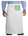 All Green Everything Clover Adult Bistro Apron-Bistro Apron-TooLoud-White-One-Size-Adult-Davson Sales