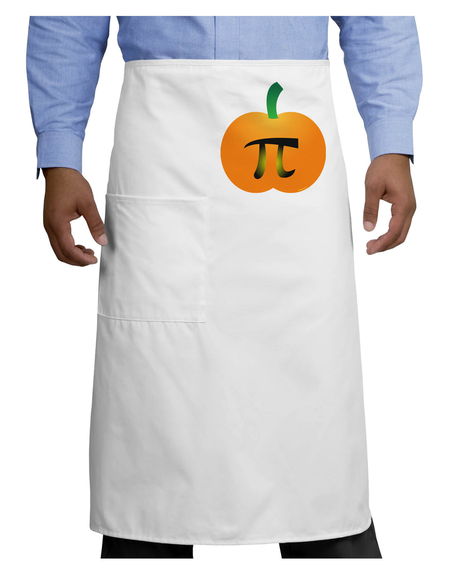 Pumpkin Pi Pumpkin Pie Thanksgiving Adult Bistro Apron-Bistro Apron-TooLoud-White-One-Size-Adult-Davson Sales