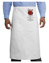 Birthstone Garnet Adult Bistro Apron-Bistro Apron-TooLoud-White-One-Size-Adult-Davson Sales