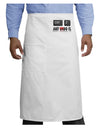 Ctrl Z Just Undo It Adult Bistro Apron-Bistro Apron-TooLoud-White-One-Size-Adult-Davson Sales