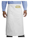 Lack of Faith Adult Bistro Apron-Bistro Apron-TooLoud-White-One-Size-Adult-Davson Sales