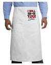 I Will Ctrl X You Adult Bistro Apron-Bistro Apron-TooLoud-White-One-Size-Adult-Davson Sales