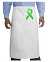 Lyme Disease Awareness Ribbon - Lime Green Adult Bistro Apron-Bistro Apron-TooLoud-White-One-Size-Adult-Davson Sales