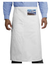 Pikes Peak Text Adult Bistro Apron-Bistro Apron-TooLoud-White-One-Size-Adult-Davson Sales