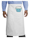 Cute Cupcake with Sprinkles Adult Bistro Apron by TooLoud-Bistro Apron-TooLoud-White-One-Size-Adult-Davson Sales