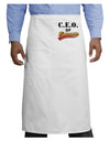 CEO Of Epicness Adult Bistro Apron-Bistro Apron-TooLoud-White-One-Size-Adult-Davson Sales