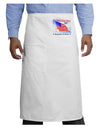 Veterans Day 2015 WaterColor Adult Bistro Apron-Bistro Apron-TooLoud-White-One-Size-Adult-Davson Sales