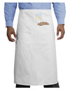 Milk and Cookies Design Adult Bistro Apron-Bistro Apron-TooLoud-White-One-Size-Adult-Davson Sales