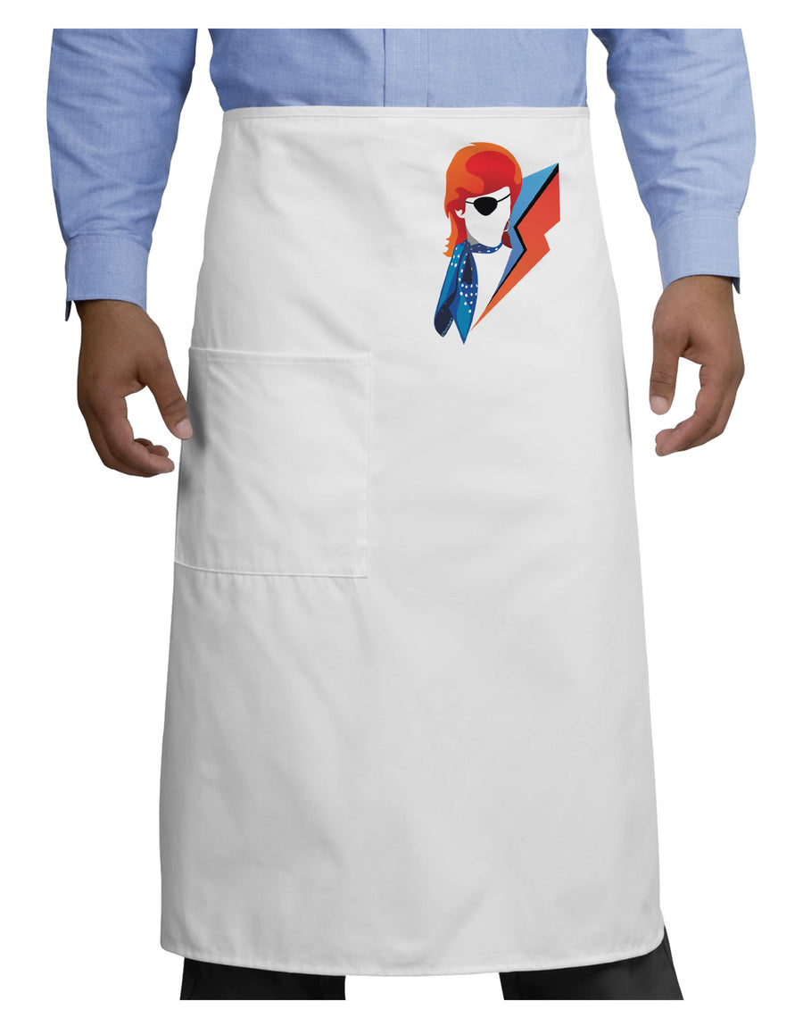 The Glam Rebel Adult Bistro Apron-Bistro Apron-TooLoud-White-One-Size-Adult-Davson Sales