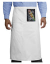 Rare Bird - Colorful Feather Adult Bistro Apron-Bistro Apron-TooLoud-White-One-Size-Adult-Davson Sales