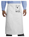 TooLoud Mama Bear Adult Bistro Apron-Bistro Apron-TooLoud-White-One-Size-Adult-Davson Sales