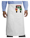 Whats Crackin - Deez Nuts Adult Bistro Apron by-Bistro Apron-TooLoud-White-One-Size-Adult-Davson Sales