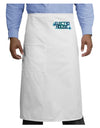 Electro House Bolt Adult Bistro Apron-Bistro Apron-TooLoud-White-One-Size-Adult-Davson Sales