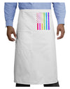 American Pride - Rainbow Flag Adult Bistro Apron-Bistro Apron-TooLoud-White-One-Size-Adult-Davson Sales