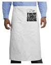If you are in a hole stop digging Adult Bistro Apron-Bistro Apron-TooLoud-White-One-Size-Adult-Davson Sales