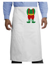 Christmas Elf Boy Character Body Adult Bistro Apron-Bistro Apron-TooLoud-White-One-Size-Adult-Davson Sales