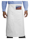 Colorado Mtn Sunset Adult Bistro Apron-Bistro Apron-TooLoud-White-One-Size-Adult-Davson Sales