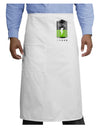 Half Energy 50 Percent Adult Bistro Apron-Bistro Apron-TooLoud-White-One-Size-Adult-Davson Sales