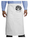 TooLoud The Future Is Female Adult Bistro Apron-Bistro Apron-TooLoud-White-One-Size-Adult-Davson Sales