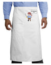 Walk the Plank Swine - Petey the Pirate Adult Bistro Apron-Bistro Apron-TooLoud-White-One-Size-Adult-Davson Sales