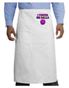 I Prefer Big Balls - Bowling Adult Bistro Apron-Bistro Apron-TooLoud-White-One-Size-Adult-Davson Sales