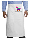 Colorful Pinata Design - Cinco de Mayo Adult Bistro Apron by TooLoud-Bistro Apron-TooLoud-White-One-Size-Adult-Davson Sales