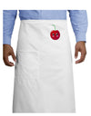 Sheri Cherry Adult Bistro Apron-Bistro Apron-TooLoud-White-One-Size-Adult-Davson Sales