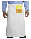 Jurassic Dinosaur Sunrise Adult Bistro Apron by TooLoud-Bistro Apron-TooLoud-White-One-Size-Adult-Davson Sales