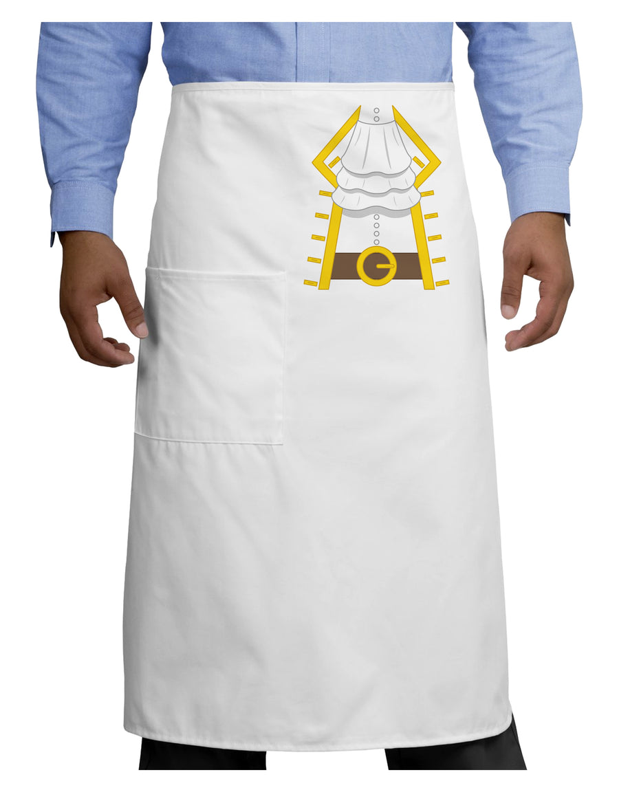 Pirate Captain Costume Gold Adult Bistro Apron-Bistro Apron-TooLoud-White-One-Size-Adult-Davson Sales