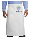 Cute Shaved Ice Chill Out Adult Bistro Apron-Bistro Apron-TooLoud-White-One-Size-Adult-Davson Sales