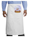 Little Gingerbread House Snow Globe Adult Bistro Apron by TooLoud-Bistro Apron-TooLoud-White-One-Size-Adult-Davson Sales