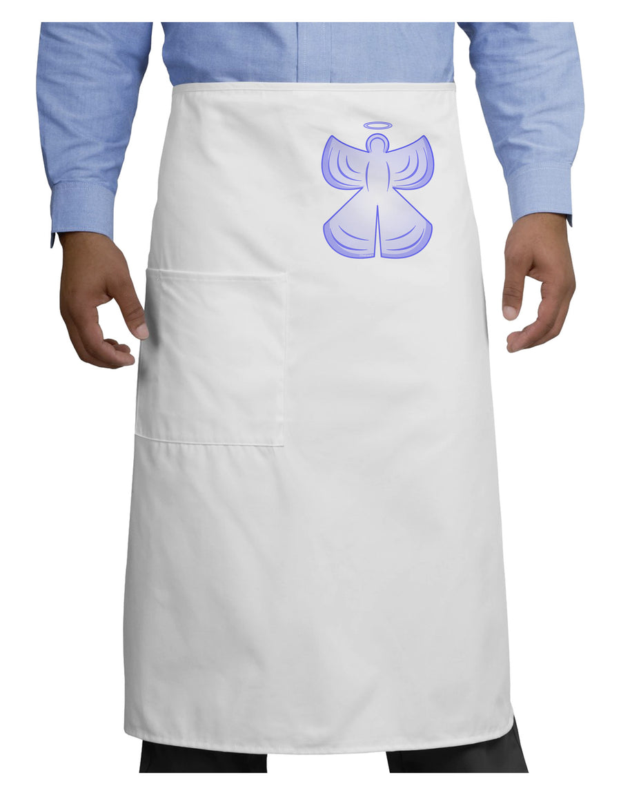 Snow Angel Design - Winter Adult Bistro Apron-Bistro Apron-TooLoud-White-One-Size-Adult-Davson Sales