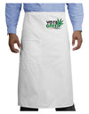 Vote Green Party - Marijuana Adult Bistro Apron-Bistro Apron-TooLoud-White-One-Size-Adult-Davson Sales