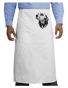 Dalmatian Portrait Adult Bistro Apron by TooLoud-Bistro Apron-TooLoud-White-One-Size-Adult-Davson Sales