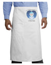 Personalized My First Christmas Snowbaby Blue Adult Bistro Apron-Bistro Apron-TooLoud-White-One-Size-Adult-Davson Sales