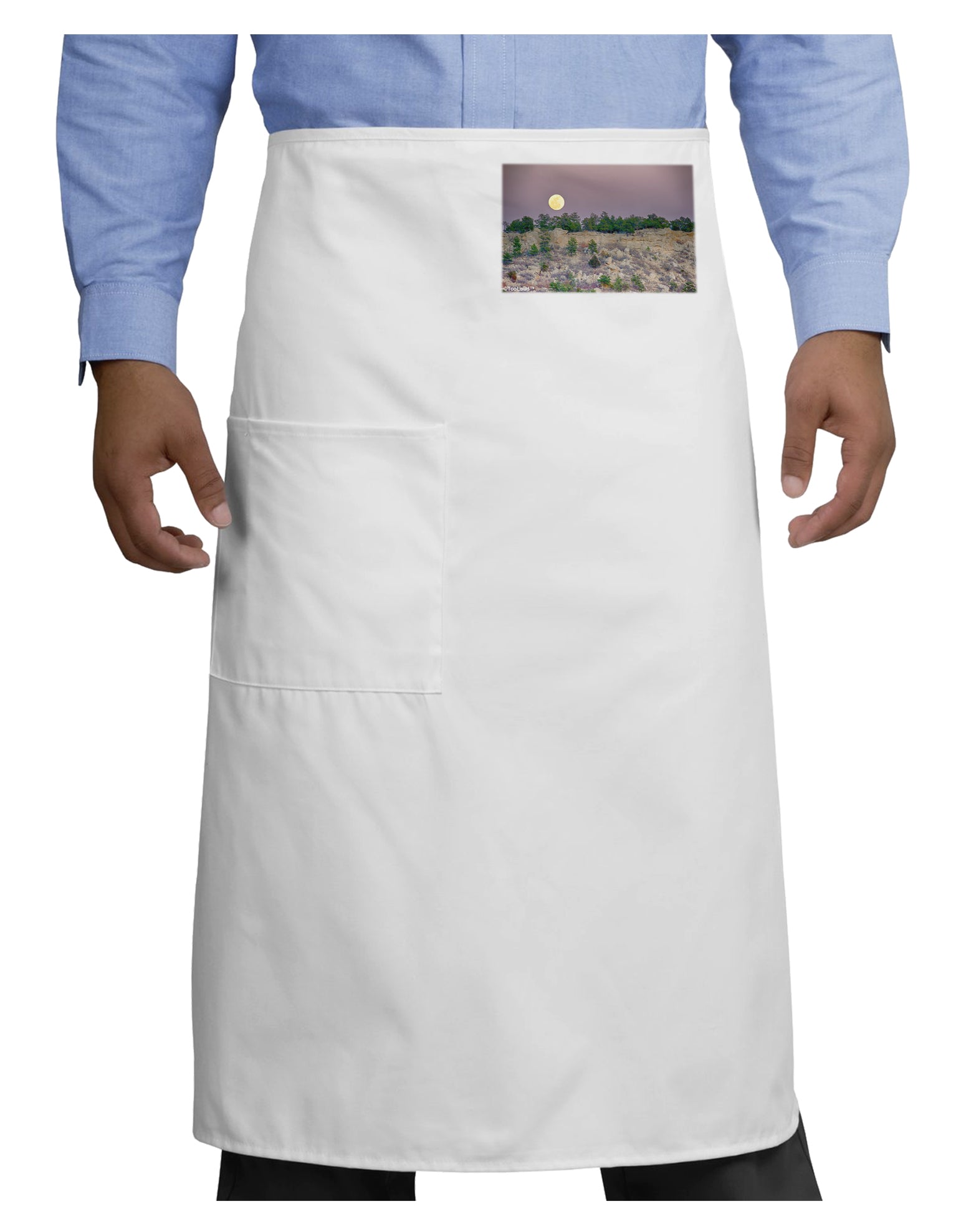 Ute Park Colorado Adult Bistro Apron by TooLoud-Bistro Apron-TooLoud-White-One-Size-Adult-Davson Sales