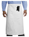 Mississippi - United States Shape Adult Bistro Apron-Bistro Apron-TooLoud-White-One-Size-Adult-Davson Sales