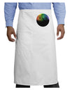 Rainbow Moon Adult Bistro Apron-Bistro Apron-TooLoud-White-One-Size-Adult-Davson Sales