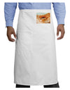 Montezuma Castle Watercolor Adult Bistro Apron-Bistro Apron-TooLoud-White-One-Size-Adult-Davson Sales