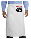 Impeach 45 Adult Bistro Apron by TooLoud-TooLoud-White-One-Size-Adult-Davson Sales