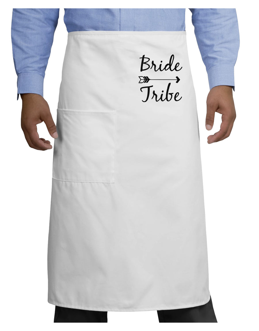 TooLoud Bride Tribe Adult Bistro Apron-Bistro Apron-TooLoud-White-One-Size-Adult-Davson Sales