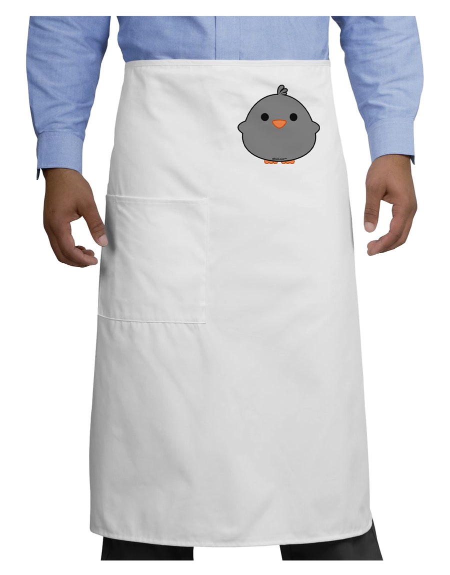 Cute Little Chick - Black Adult Bistro Apron by TooLoud-Bistro Apron-TooLoud-White-One-Size-Adult-Davson Sales