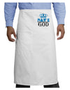 Rave God Adult Bistro Apron-Bistro Apron-TooLoud-White-One-Size-Adult-Davson Sales