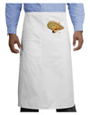 Chihuahua Dog with Sombrero - Patchwork Design Adult Bistro Apron by TooLoud-Bistro Apron-TooLoud-White-One-Size-Adult-Davson Sales